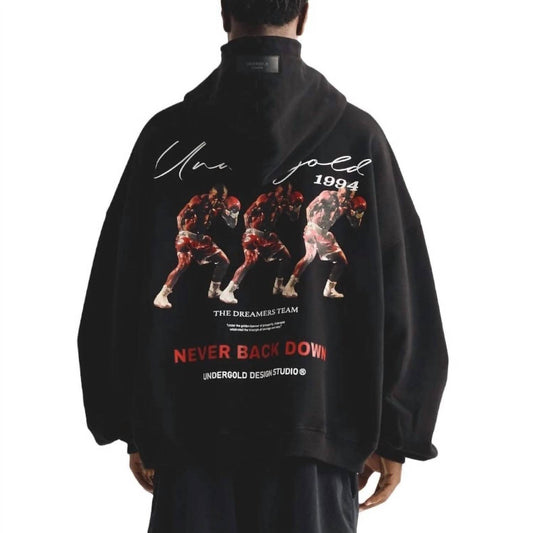 Dreamers "never Back Down" Hoodie