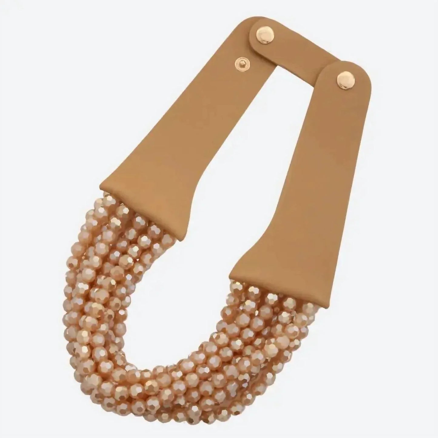 ANB Fashion - Women's Beaded Layered Necklace - Rack Hunt