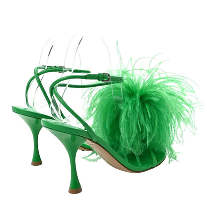 Women's Wonderbird Nappa Feather Dot Sandals