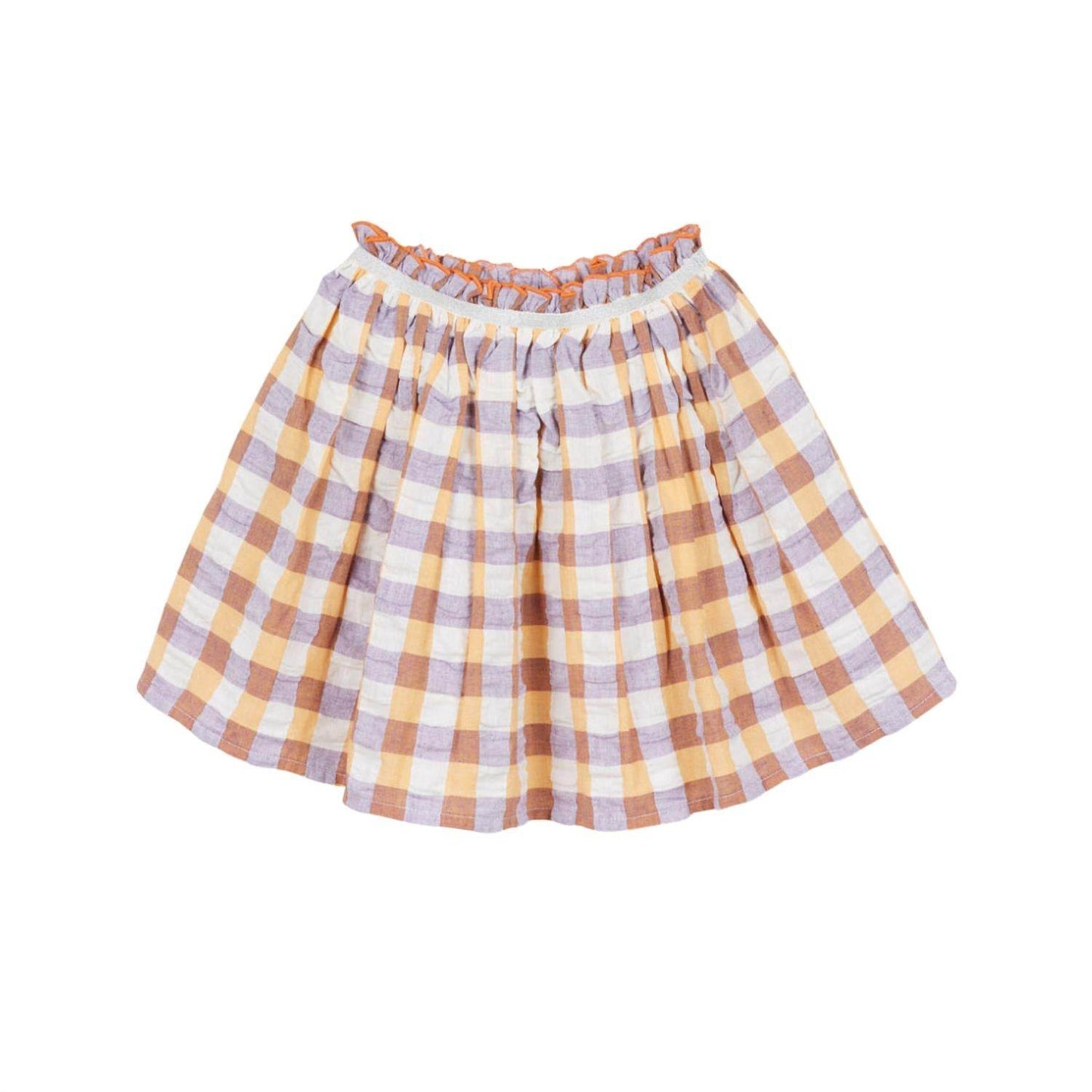 Arsène et les Pipelettes - Sherbert Check Skirt - Rack Hunt -