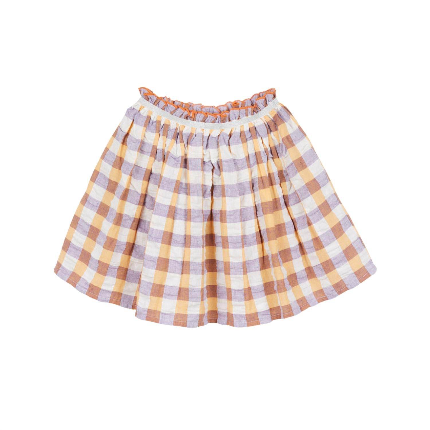 Arsène et les Pipelettes - Sherbert Check Skirt - Rack Hunt -