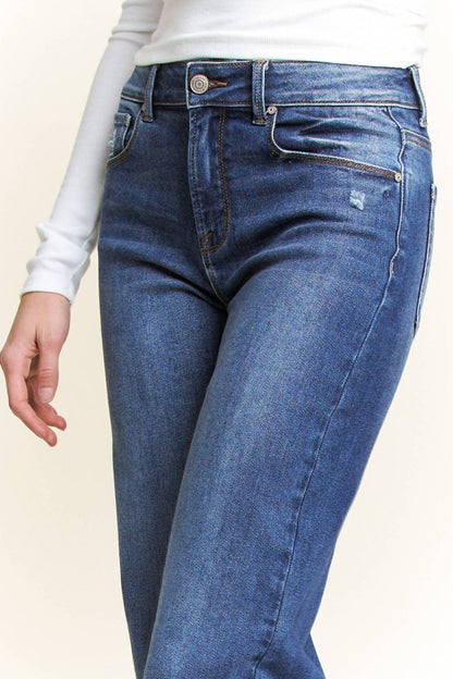 High Rise Wide Leg Jeans