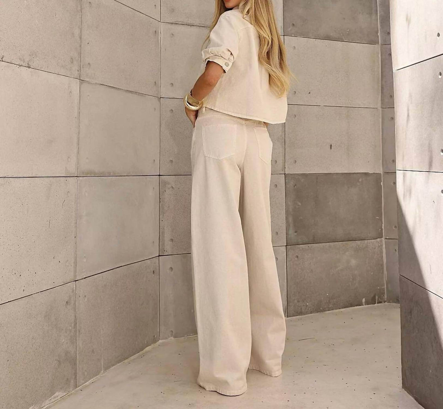 Alcance Jeans - Bloom Top And Pants Set - Rack Hunt -