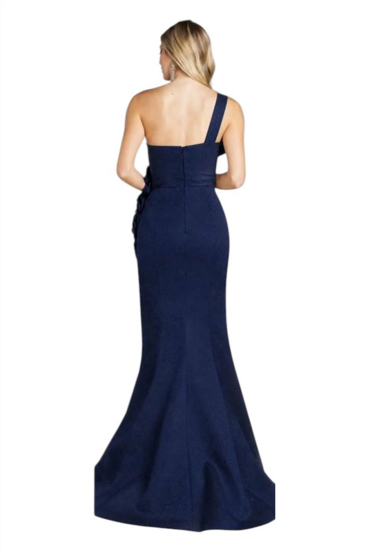 One Shoulder Couture Dress