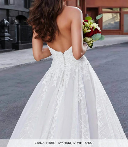 Kitty Chen Couture - Giana Lace Wedding Dress - Rack Hunt