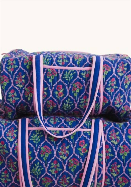 Women's Large Quilted Duffle Bag