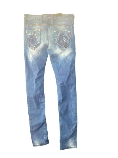 Cipo & Baxx - Women's Hand-embellished Vintage Jeans - Rack Hunt