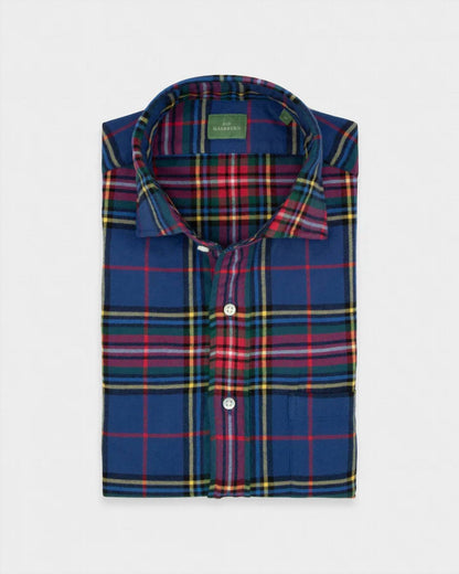 Men's Spread Collar Sport Shirt