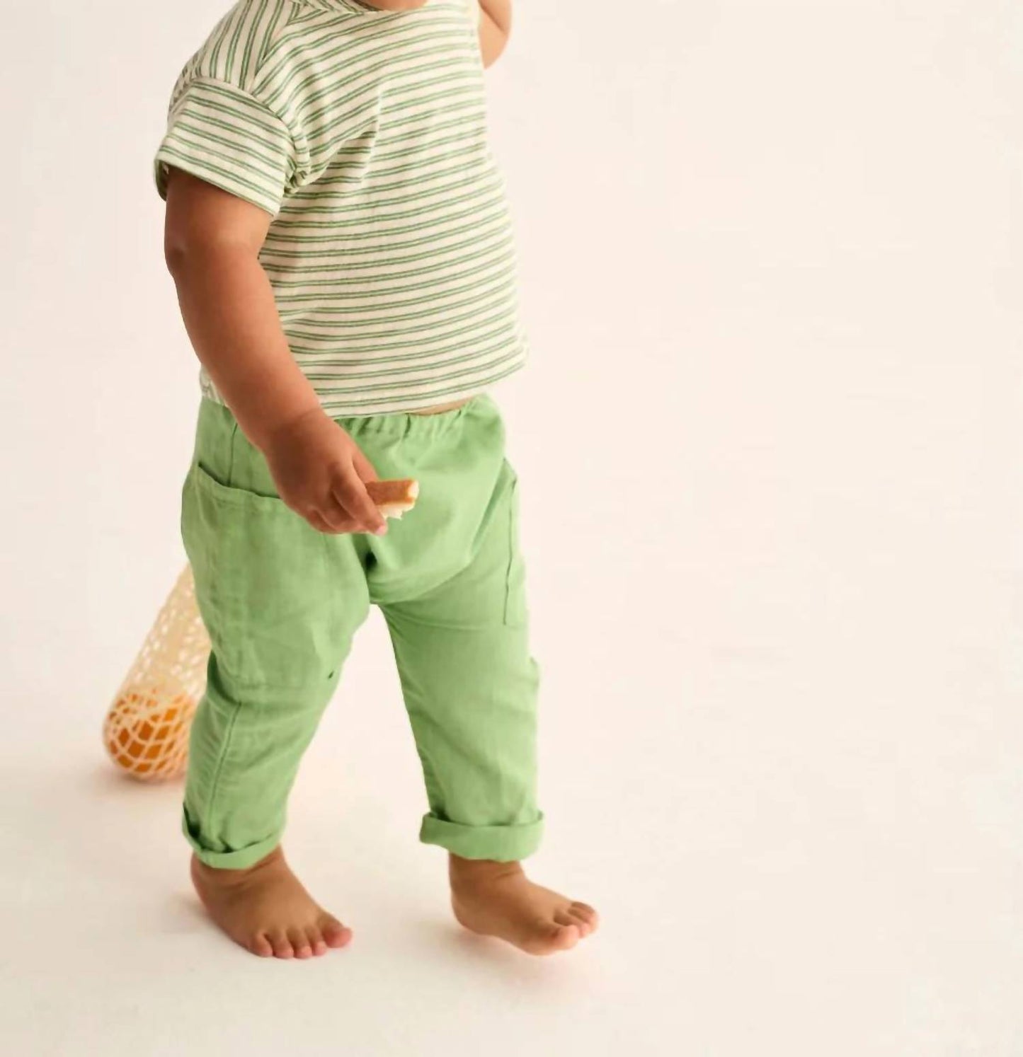 Toddler's Alan Striped Slub Tee