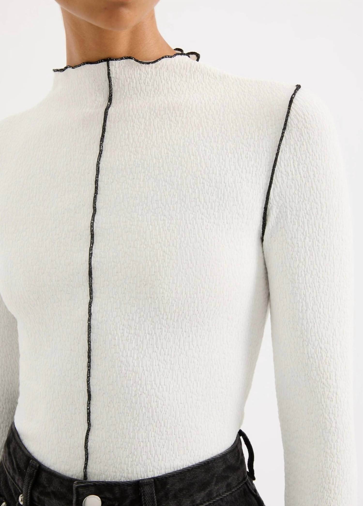 Nude Lucy - Xander Long Sleeve Top - Rack Hunt -