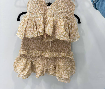 Floral Mini Skirt