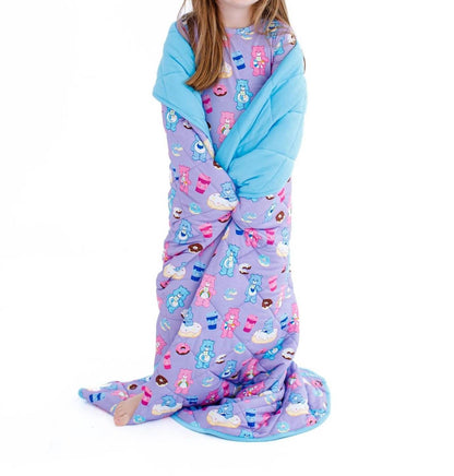Care Bears Donuts And Coffee Toddler Birdie Quilt