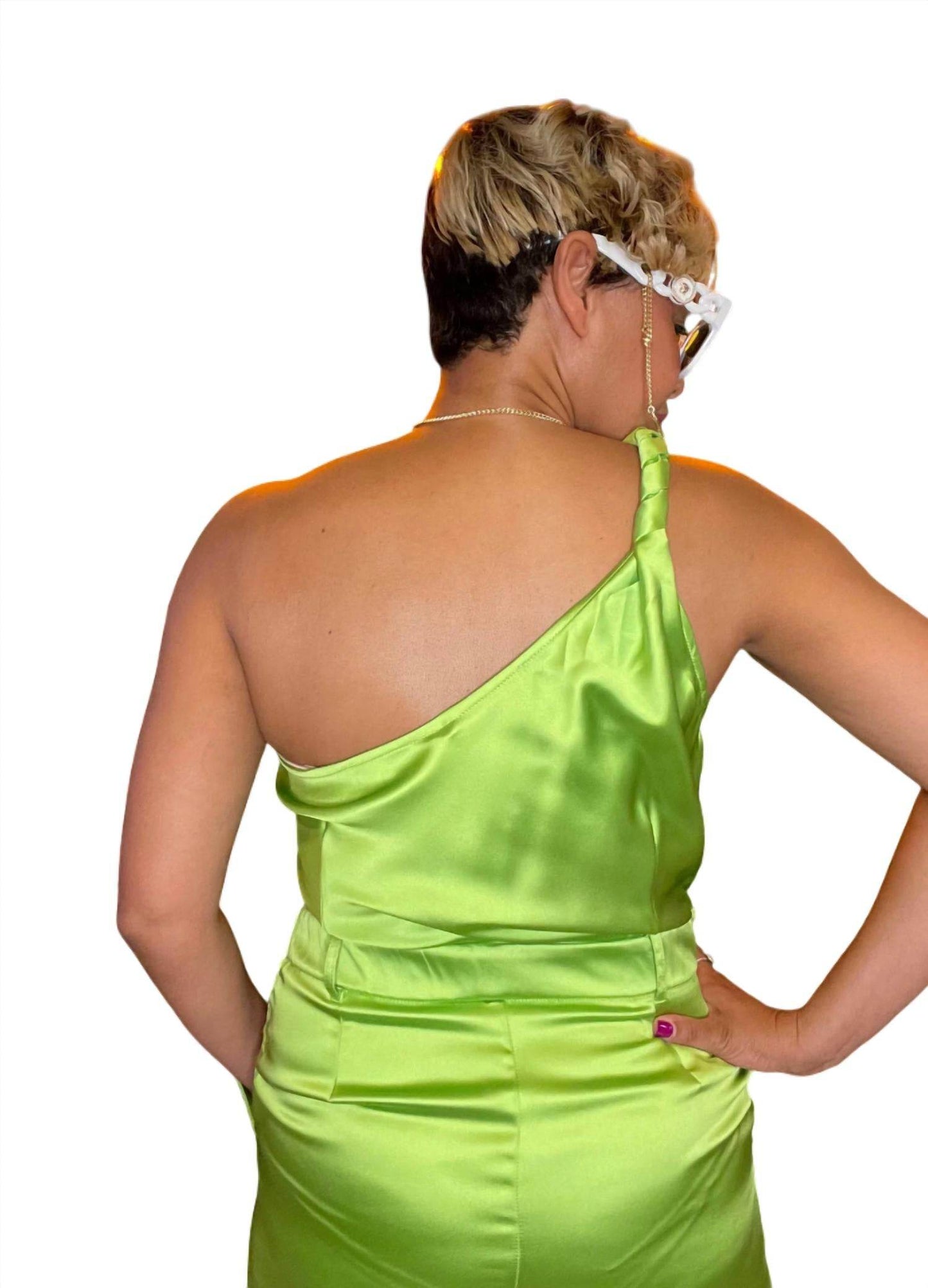 Inspired Fashion - One Sleeve Romper - Rack Hunt -