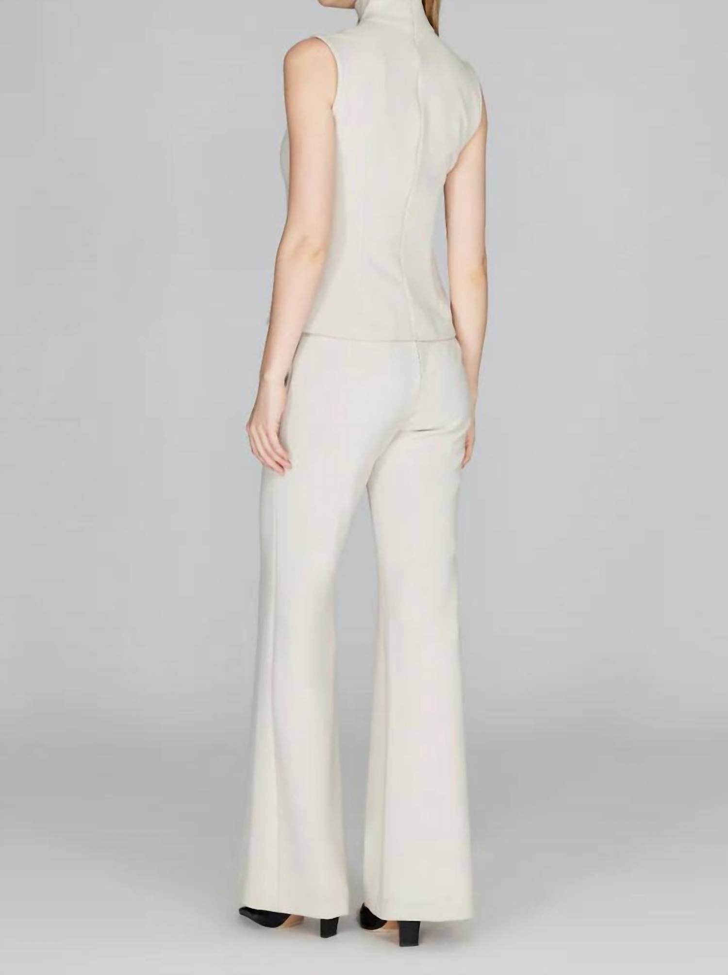 Mi Jong Lee - Back Zip Flare Pant - Rack Hunt -