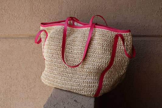 ARKET - Women's Straw Tote Bag - Rack Hunt