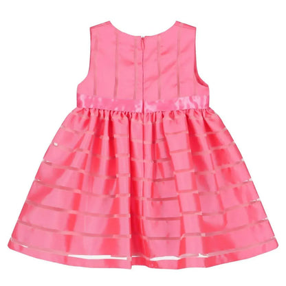 Patachou - Satin And Organza Woven Dress - Rack Hunt