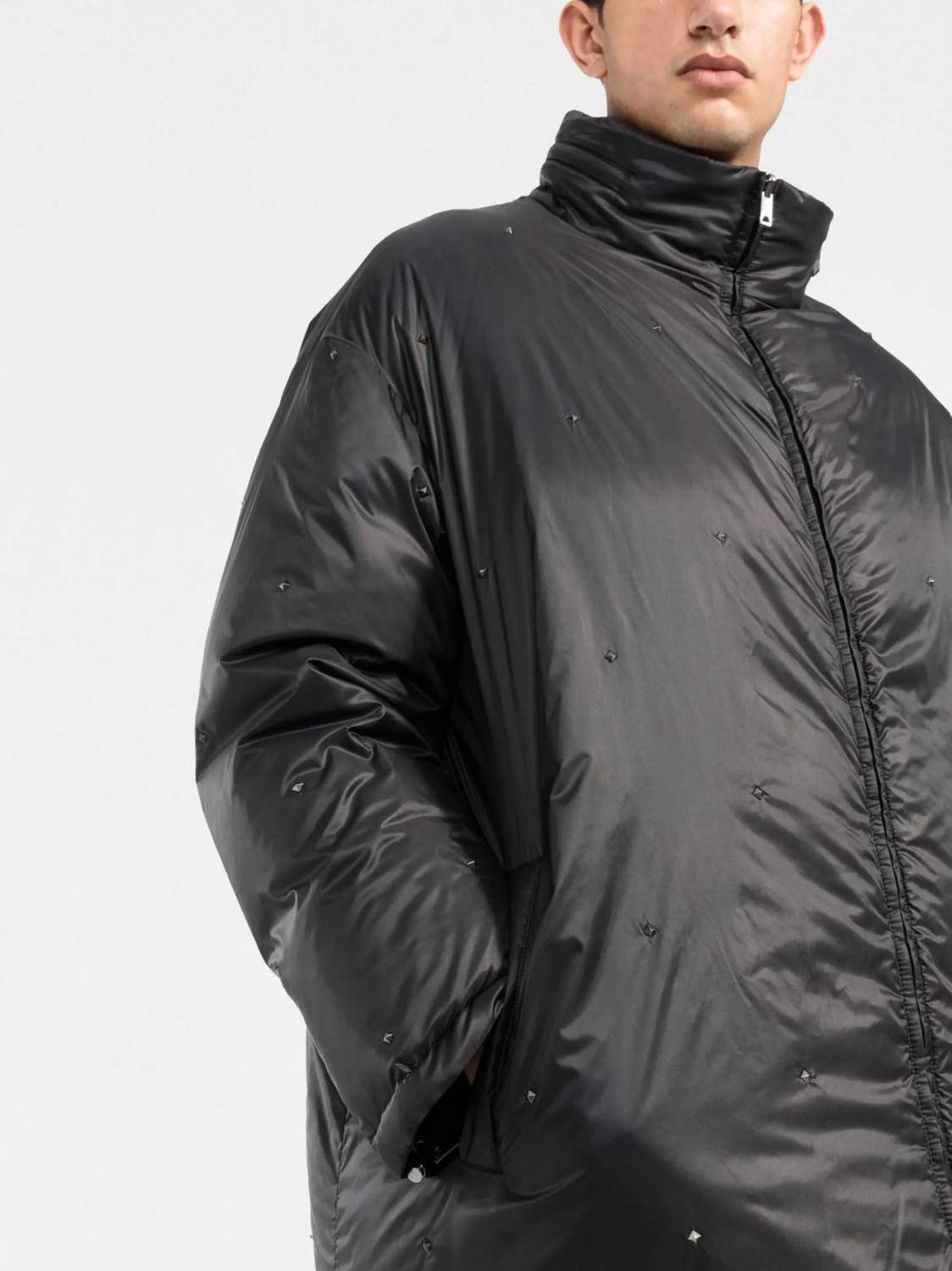 Valentino - Reversible Rockstud Down Jacket - Rack Hunt -