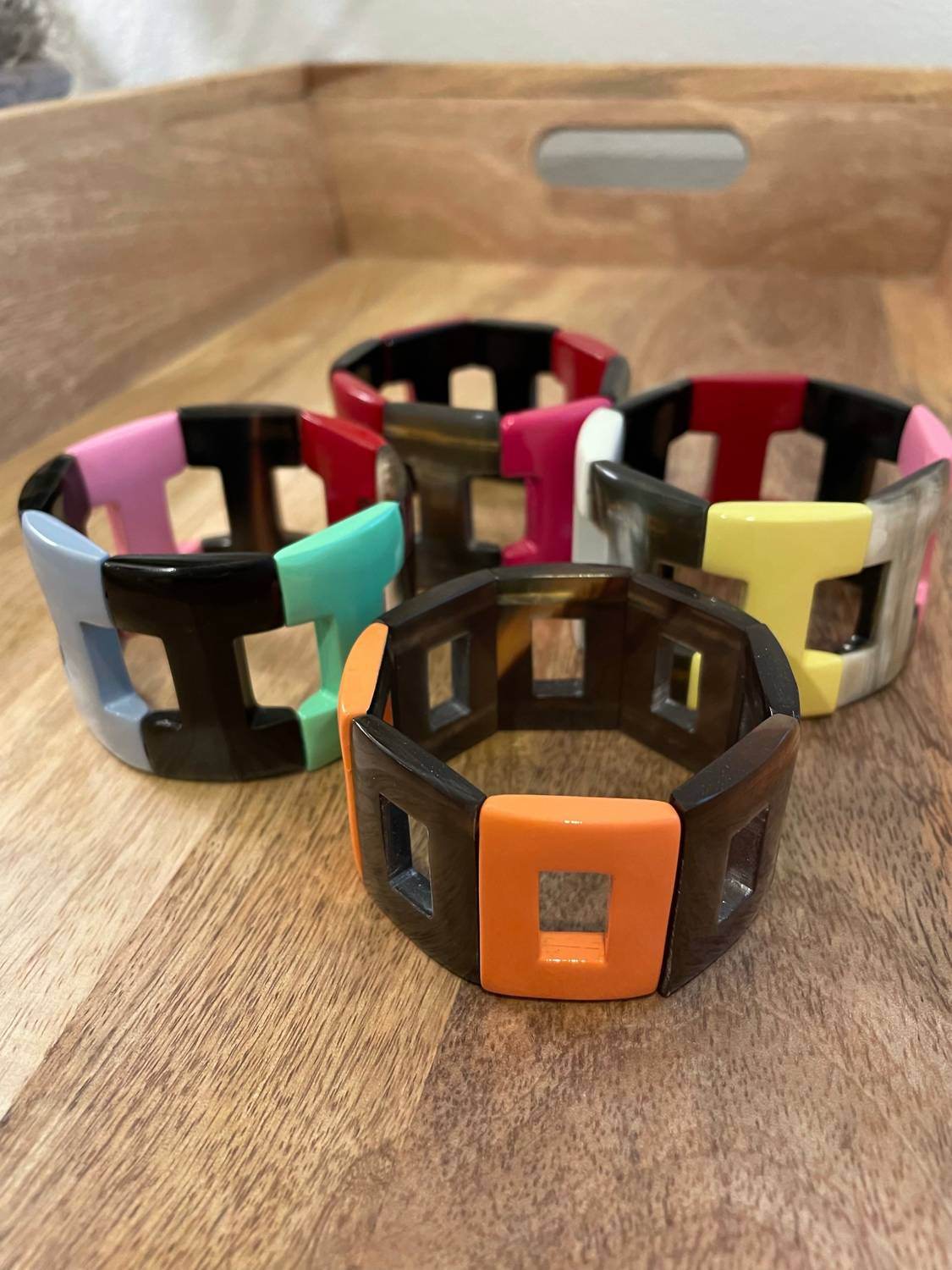 Oriental Arts Co. - Women's Buffalo Horn Bracelets - Rack Hunt -