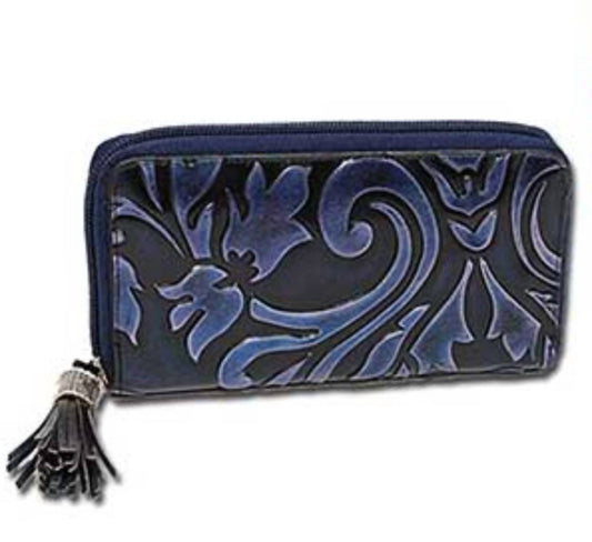 Women's Odessa Embossed Leather Wallet