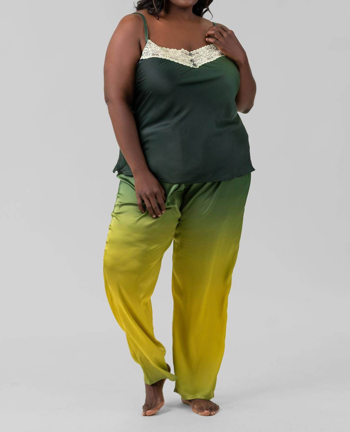 ISAYES - Ombre Pajama Set - Rack Hunt -