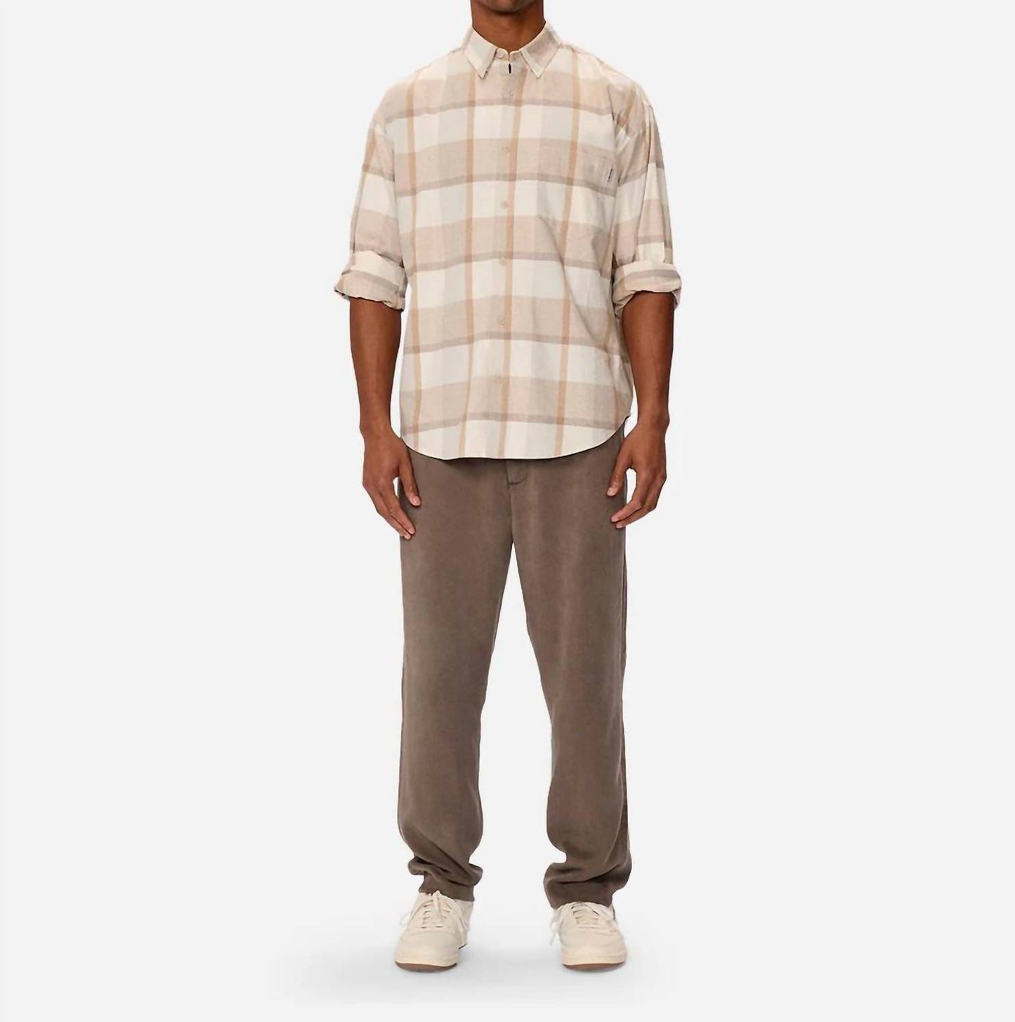 Bern Long Sleeve Plaid Shirt