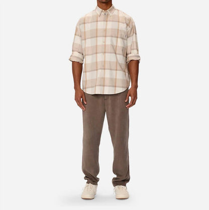 Bern Long Sleeve Plaid Shirt