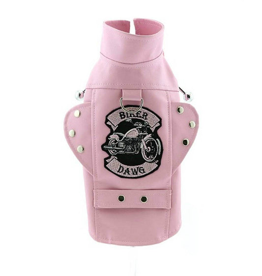 Doggie Design - BIKER DAWG DOG JACKET - Rack Hunt -