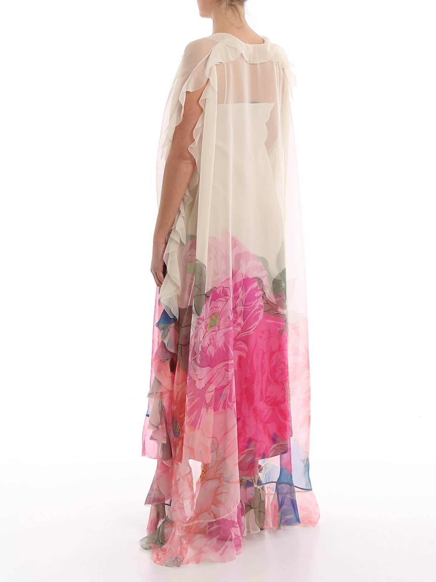 Valentino - Macro Camelia Evening Dress - Rack Hunt