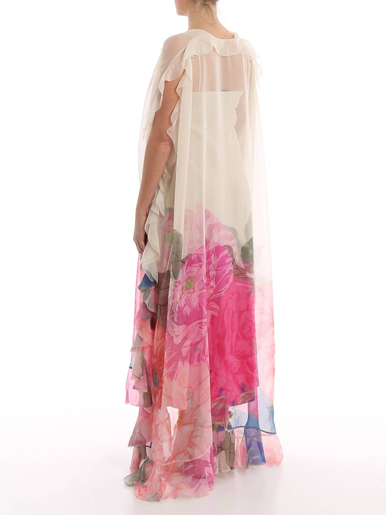 Valentino - Macro Camelia Evening Dress - Rack Hunt