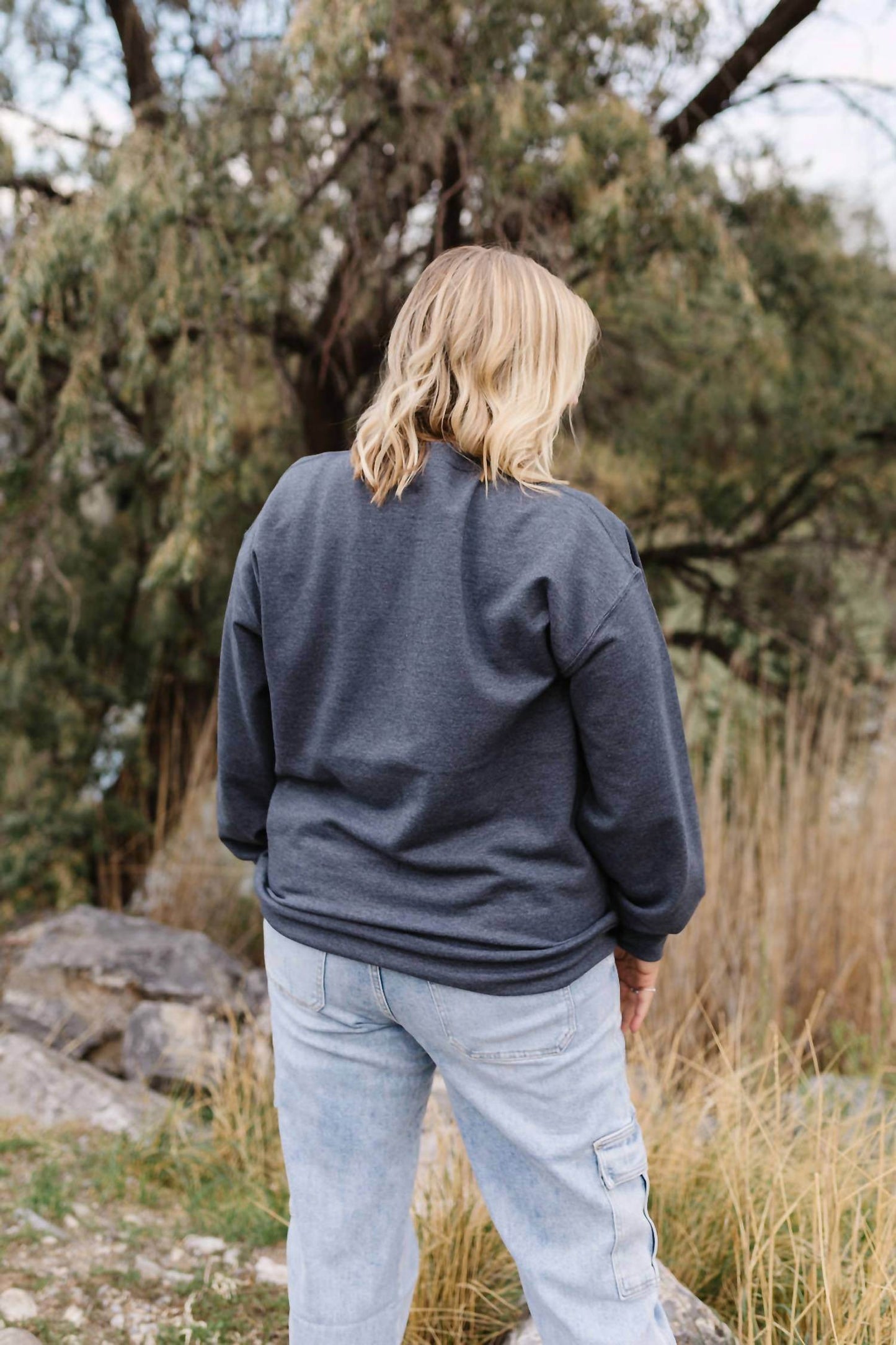 Wildberry Waves - Make A Wish Graphic Long Sleeve Sweatshirt - Rack Hunt