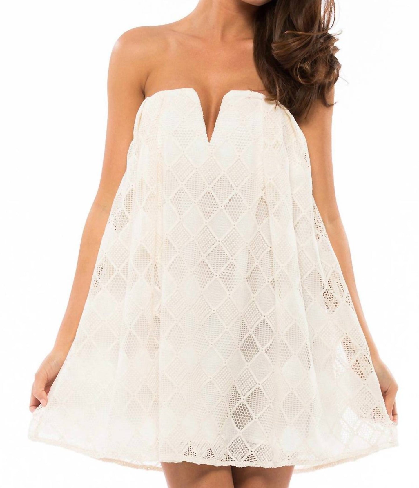 Empire Strapless Dress