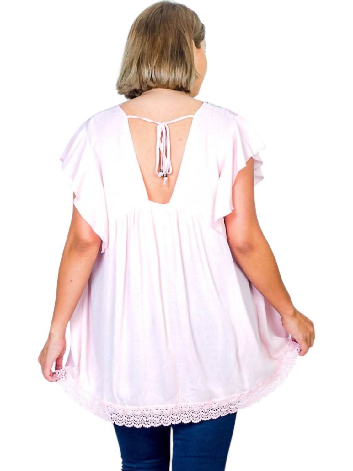 Madeline & Monroe - Embroidered Top - Plus - Rack Hunt -