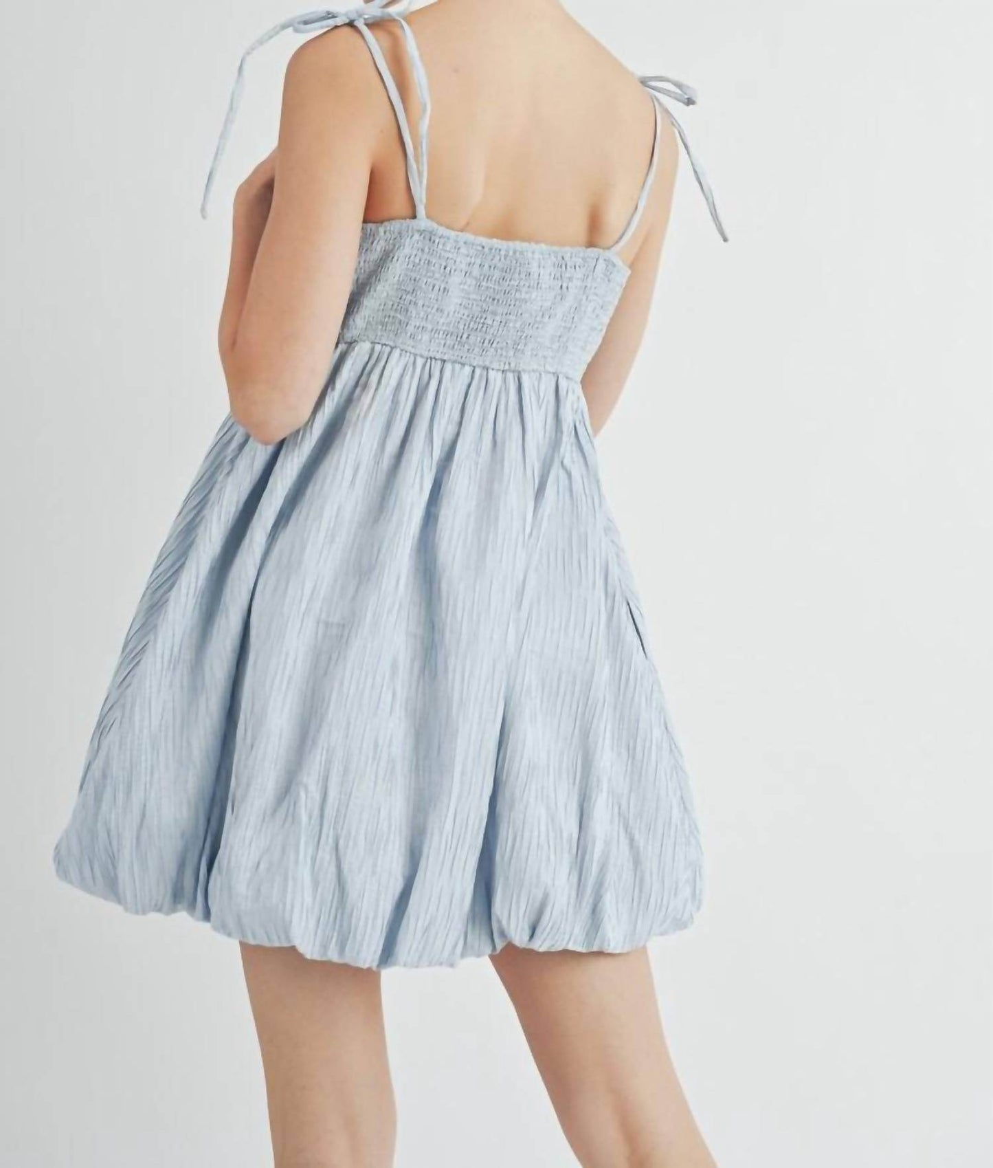 Aiblee - Rosette Mini Dress - Rack Hunt -