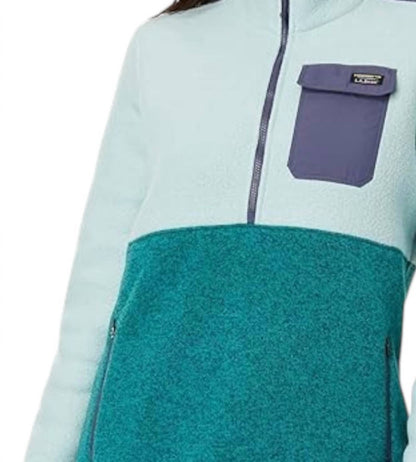 Fleece Sherpa Hybrid Sweater Jacket