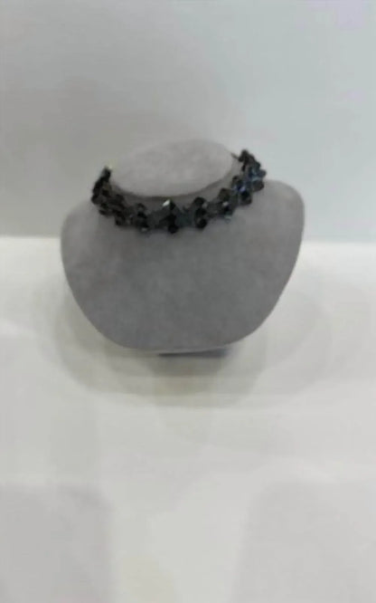 Vicky Lee - Crystal beaded choker - Rack Hunt