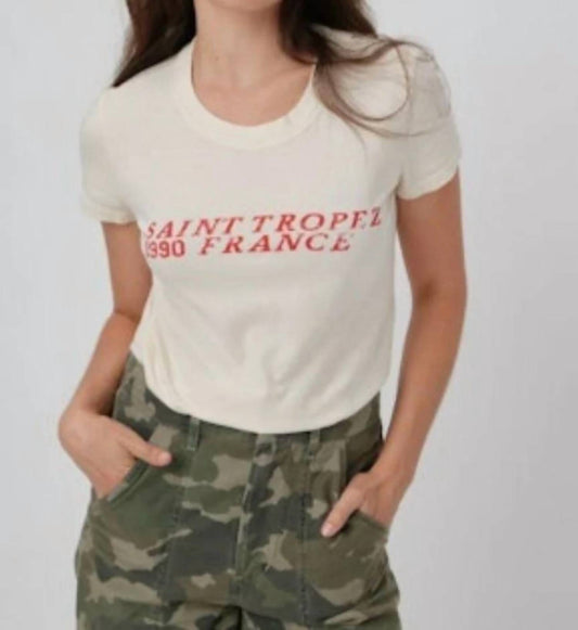 Saint Tropez 1990 France Tee