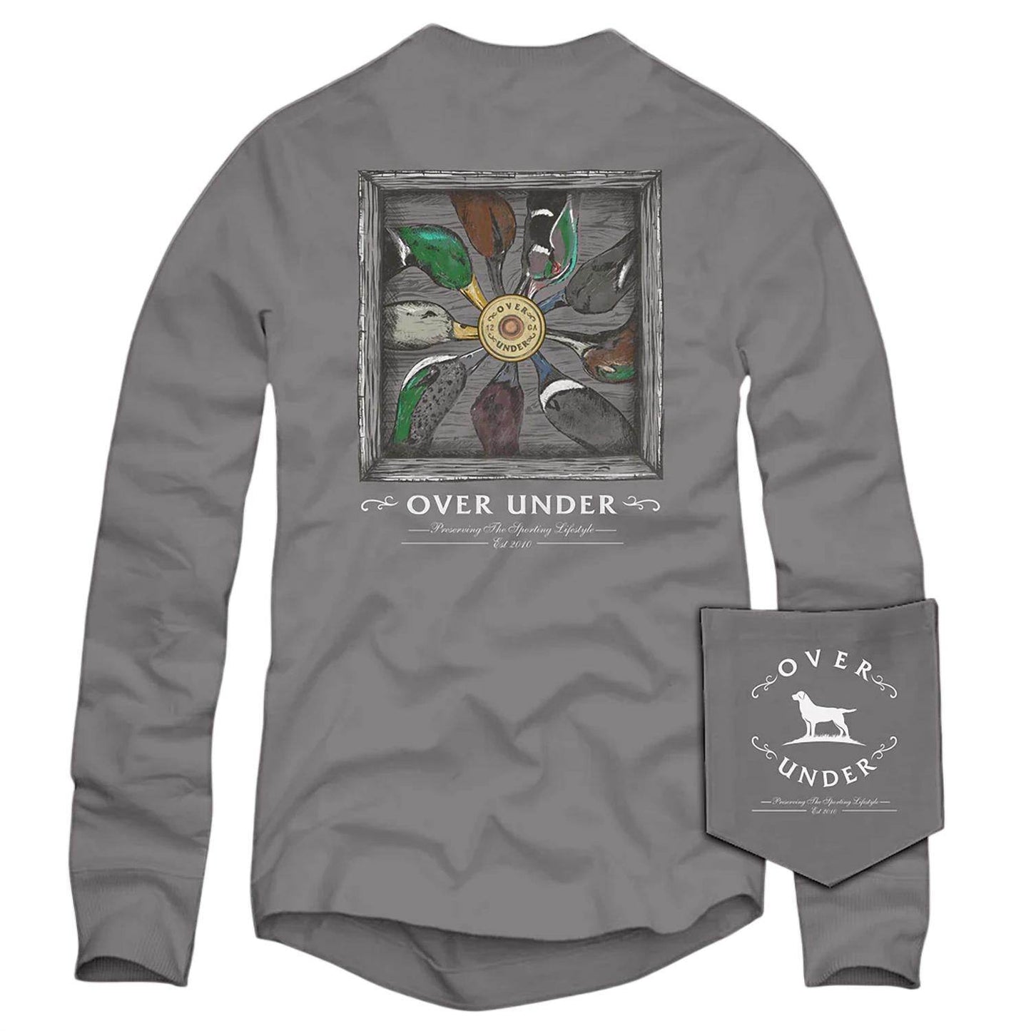 Over Under - Men's Duck Ring Long Sleeve Tee - Rack Hunt