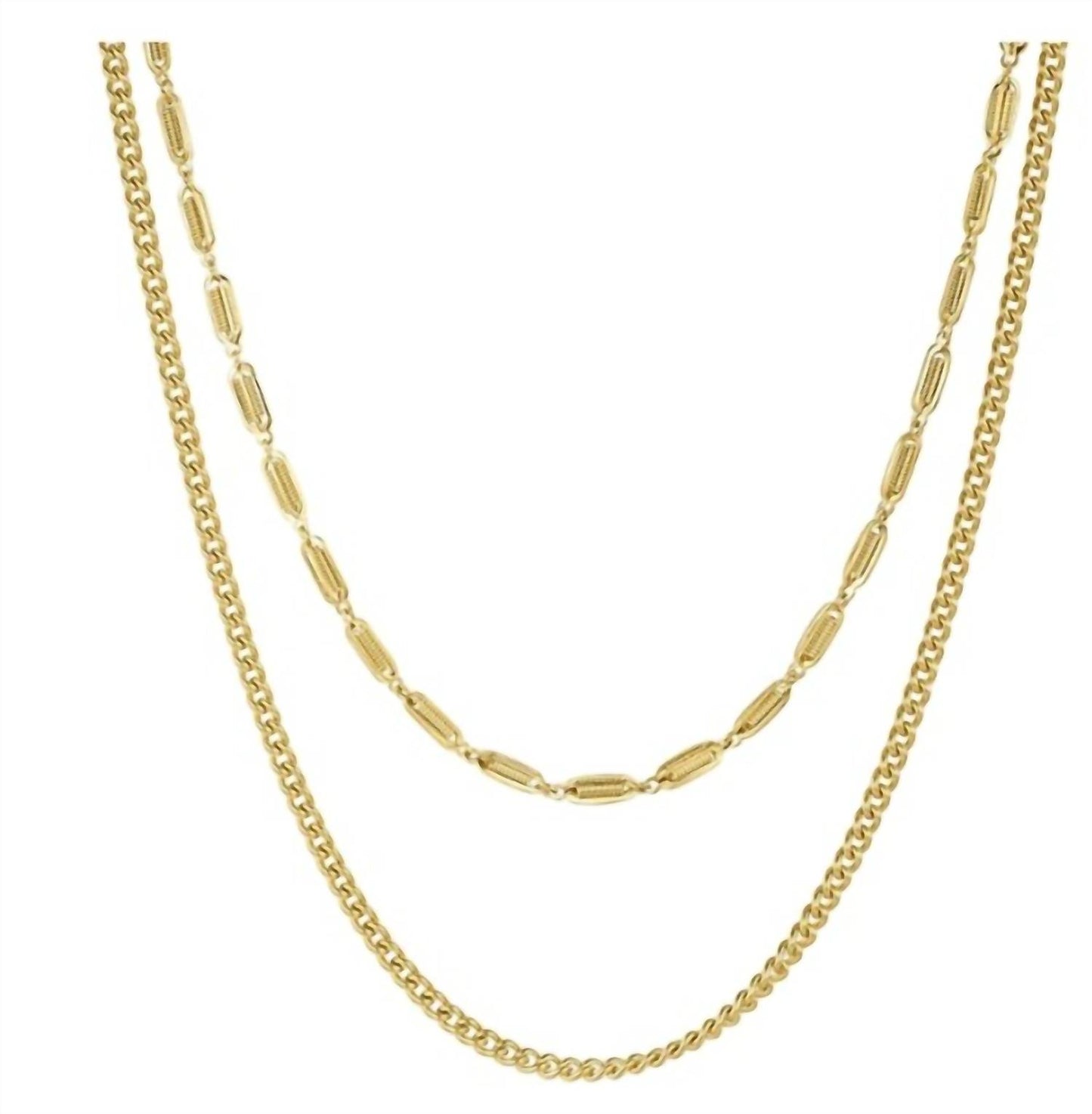 Women's Jane Double Chain Necklace