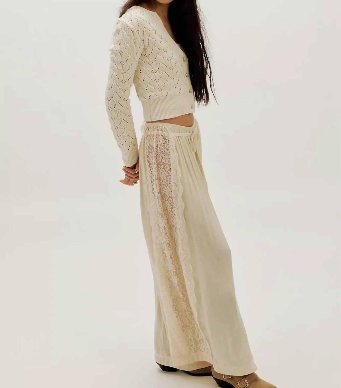 Pretty In Pointelle Cardigan