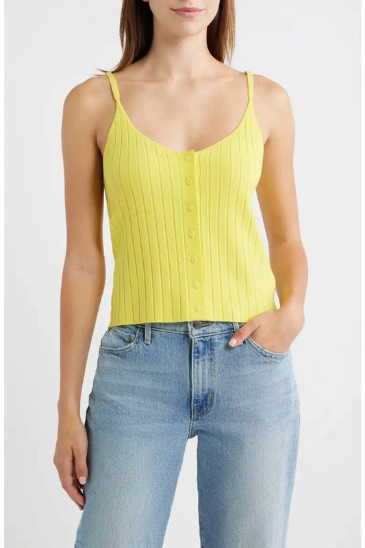 Vieste Rib Knit Tank Top