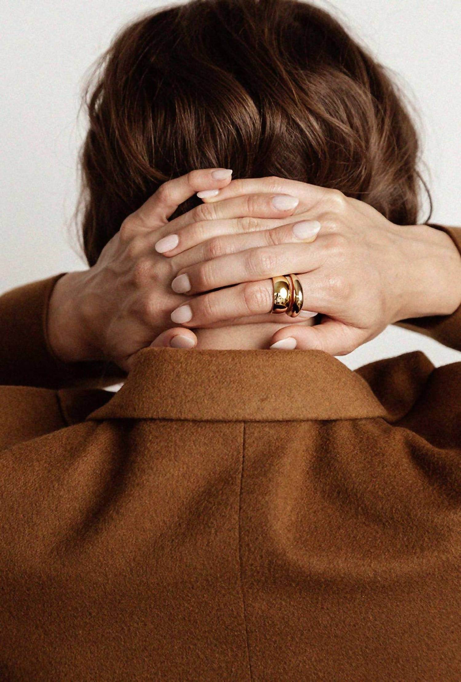 Maslo Jewelry - Mini Domed Ring - Rack Hunt -