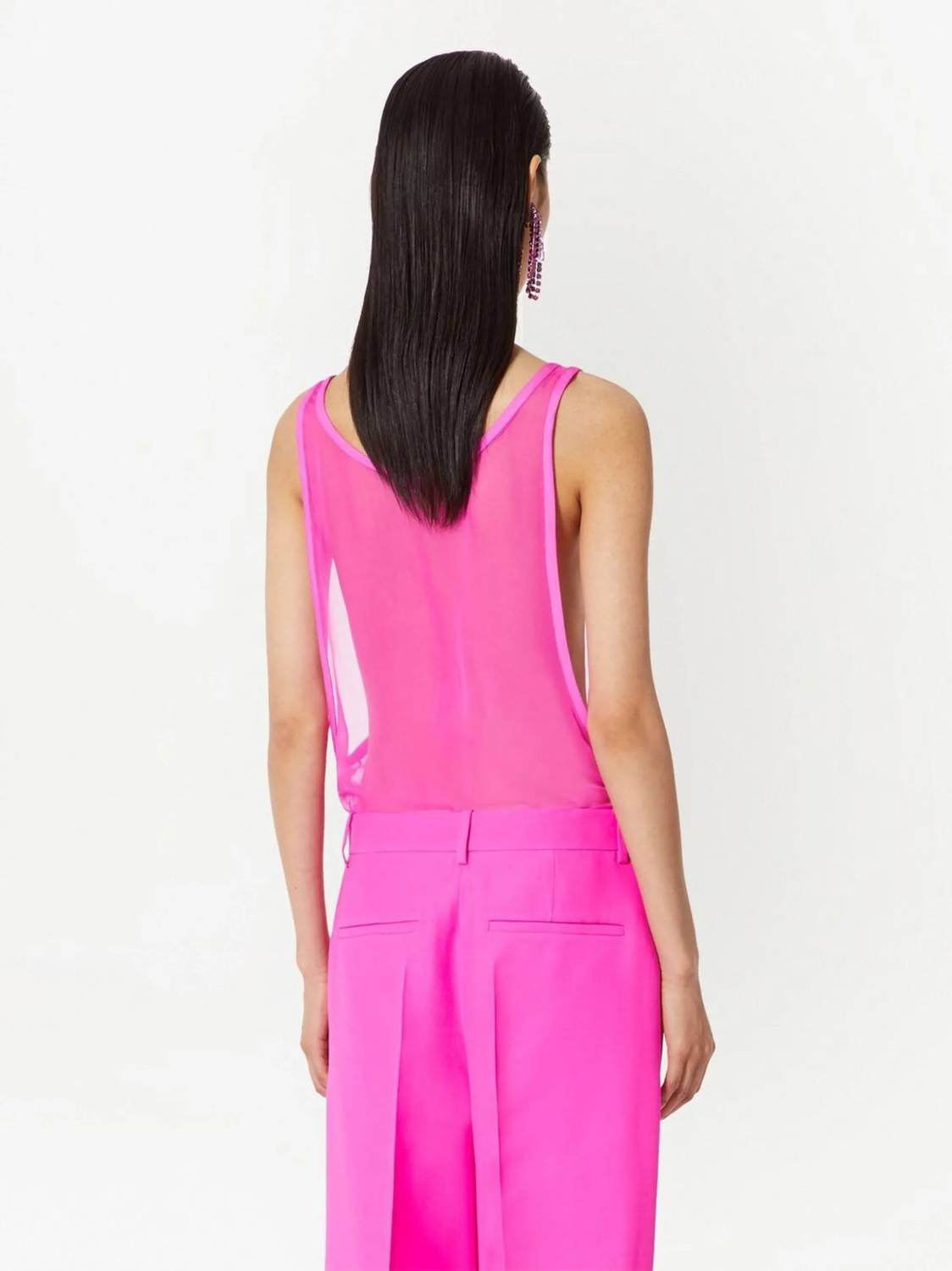 Valentino - Semi-transparent Tank Top - Rack Hunt