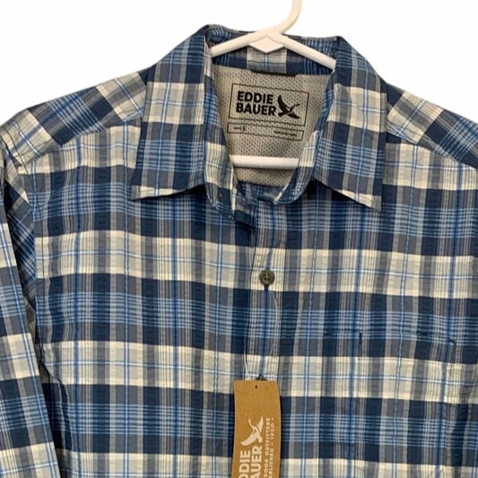 Men's Island Long Sleeve Pack It Seersucker 2.0 Button Up Shirt