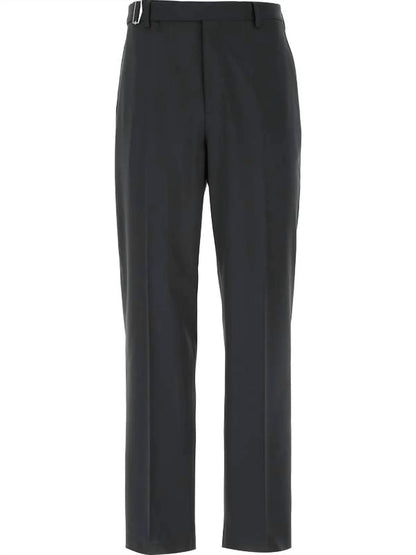 Valentino - Men's Belted Wool Blend Pants - Rack Hunt
