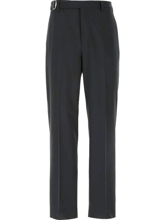 Valentino - Men's Belted Wool Blend Pants - Rack Hunt