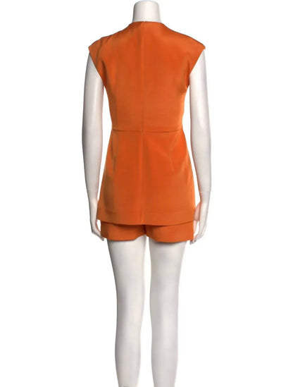 Valentino - Women's Wool Crew Neck Romper - Rack Hunt