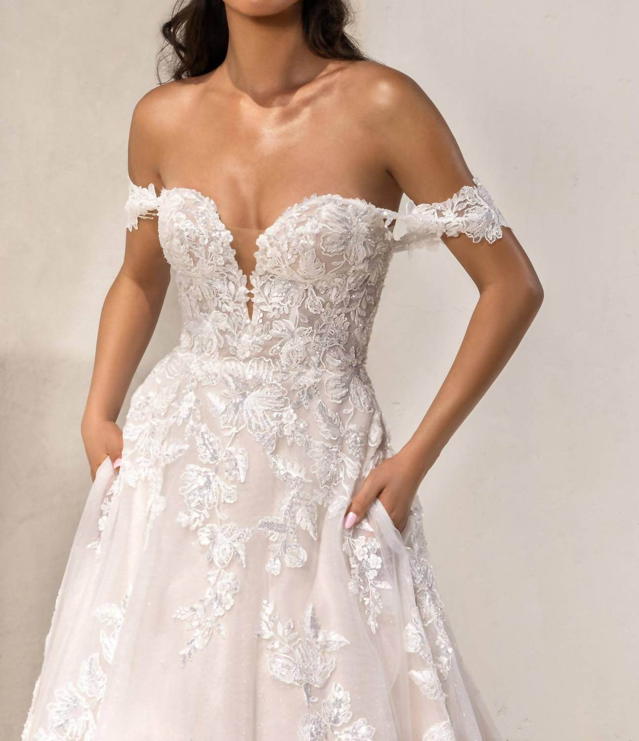 Kitty Chen Couture - Lucy Strapless Wedding Dress - Rack Hunt -