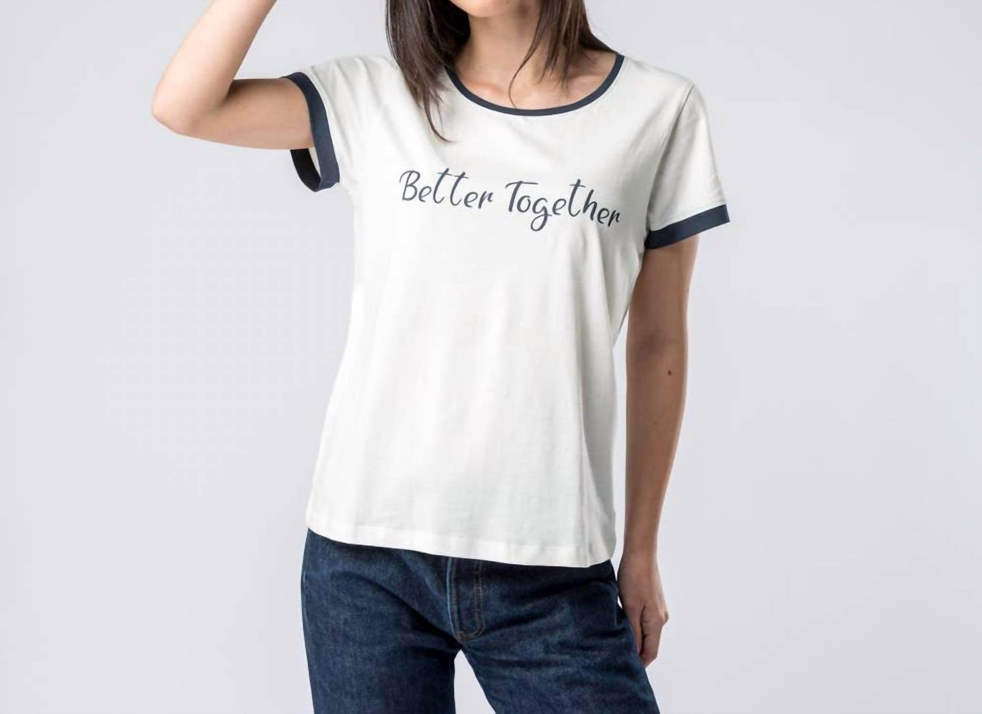 Veraluna - Better Together Ringer Tee - Rack Hunt -