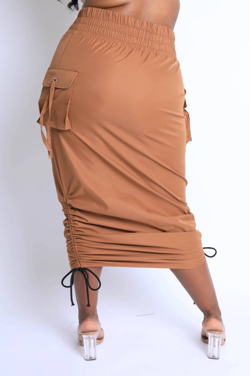 Windbreaker Maxi Skirt - Plus