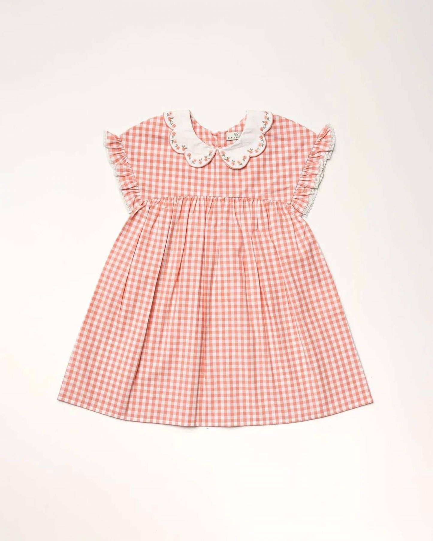 Lila Gingham Check Dress